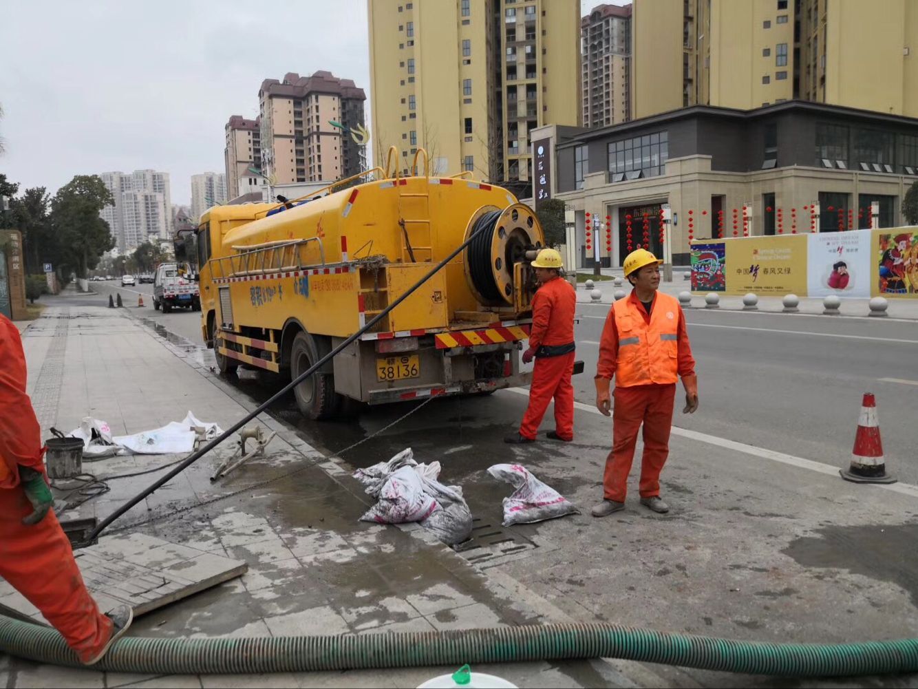 门源排污管道清淤-管道清洗